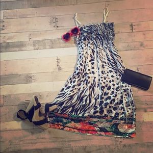 EUC - Lapis Dress - Sz OS - Perfect for Summer!